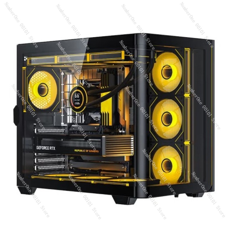 Panoramic Curved Glass Desktop - Atx Case review and price